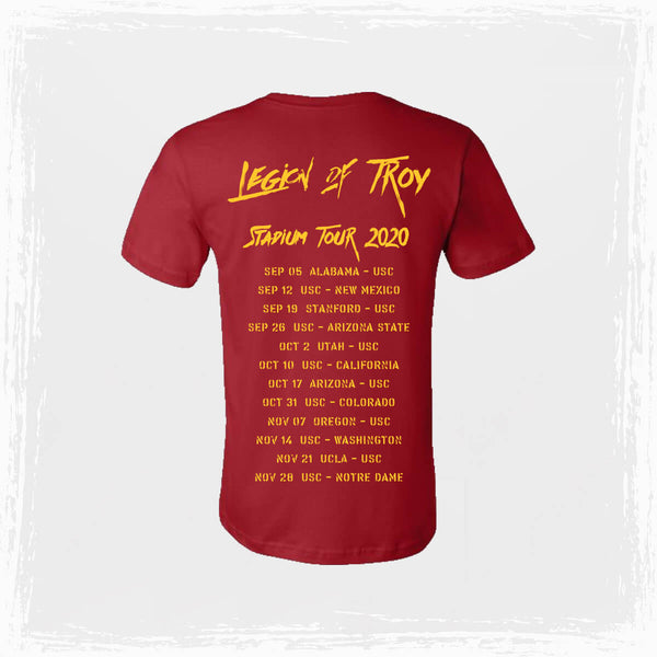 Legion of Troy Football Tour 2020 T-Shirt