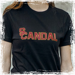 USC Admissions Scandal T-Shirt – Black
