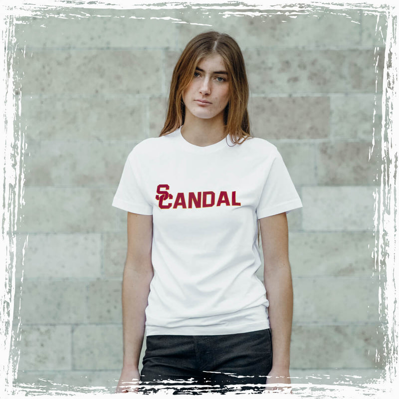 USC Admissions Scandal T-Shirt – White