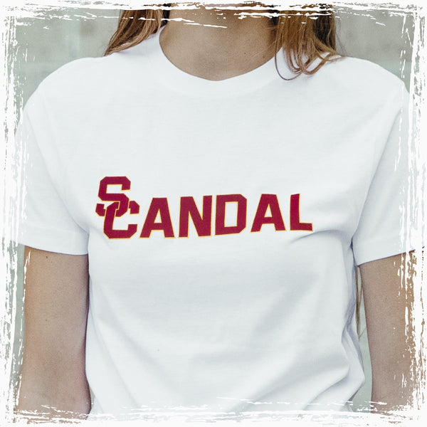 USC Admissions Scandal T-Shirt – White
